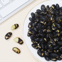 Snacks de Soja Negra Seca con Grano Verde, Crujientes y Horneados, Altos en Proteínas, Sabor Salado, a Granel, Snack Asiático