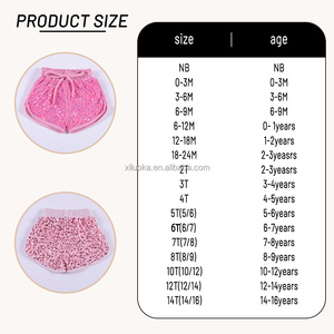 Pantaloncini Estivi da Ragazza con <span class=keywords><strong>Paillettes</strong></span>, Elastico in Vita e Coulisse, Foderati, Personalizzabili con Logo per Atletica Leggera, MOQ Basso - Product Image 5