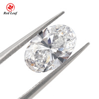 IGI Certificado Excelente 4 Quilates Oval Lab Diamantes sueltos D VVS VS 3 CT 5 CT Quilates Lab Diamond Oval para la fabricación de anillos