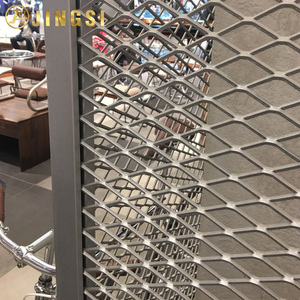 Panneaux en diamant en maille d'aluminium expansée pour garde-corps de salle de sport, écran décoratif, balustrade d'escalier - Product Image 6