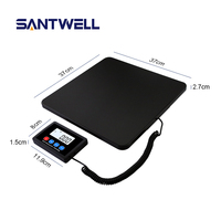 Balance numérique pour colis postaux ST-CW-8, 200 kg, division de 10 g, en plastique ABS, écran LCD à profil bas, pour expédition, coursier, bureau de poste, OEM