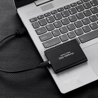 SSD Portabel 256TB 128TB 64TB 30TB 16TB 10TB 8TB 4TB 2TB Hard Disk Eksternal USB3.0 Cangkang Logam SSD Mobile Solid Disk