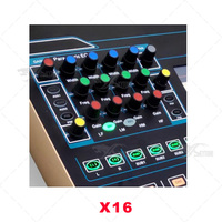Console de mixage audio X16, mixeur de son numérique, équipement de studio