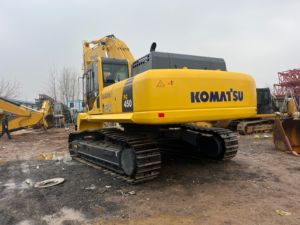 KOMATSU PC450-8 de 45 tonnes de classe hydraulique pour l'exploitation minière de terrassement équipée de composants de pompe à moteur à noyau - Product Image 3