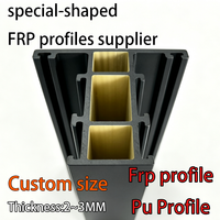 Fournisseur de fenêtres en PU, profilés FRP légers, formes composites en fibre de verre extrudée