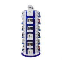 Présentoir rotatif en plexiglas pour téléphone portable, avec comptoir en acrylique, accessoire pour téléphone