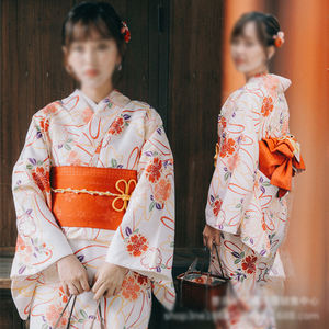 2025 estilo japonés Kimono tradicional Casual Samurai mujeres señoras Geisha <span class=keywords><strong>Haori</strong></span> Yukata <span class=keywords><strong>ropa</strong></span> suelta Vintage Kimono Robe - Product Image 1