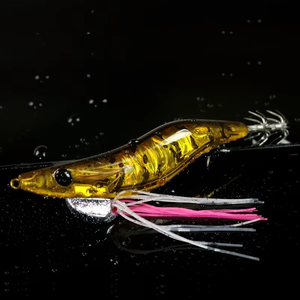 3.5 #   Leurre de pêche Egi en bois lumineux pour calamar, 108mm 21.5g, avec crochet parapluie laser interne, pour la pêche en eau salée aux seiches et aux pieuvre - Product Image 6