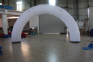 Inflatable Black Waterproof Durable Arch with Electric Air <b>Pump</b> for Advertising Events - Product Image 6