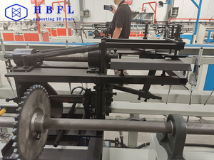 Machine manuelle de fabrication de clôtures à maillons de chaîne de 2019 Offre Spéciale par Hebei Fanlian avec moteur comme prix des composants de base en Inde - Product Image 5