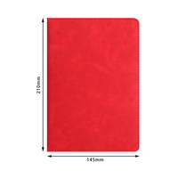 Carnet en cuir à couverture rigide avec pinceau doux en laine PQ, coffret cadeau premium, essentiels scolaires, ensemble cadeau personnel, fournitures scolaires