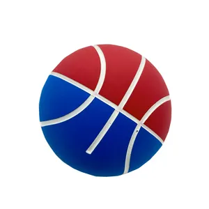 Yüksek zıplayan lastik top basketbol/tenis topu sıcak satış yüksek kalite ucuz fiyat şekilli Hollow kabarık topu oyuncaklar