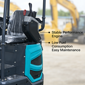 <span class=keywords><strong>Mini</strong></span>-excavatrice robuste de 1,5 tonne, modèle 18Q, sur chenilles, force de creusement de 9KN, marteau perforateur, tarière, boîte de vitesses pour brisage de béton, garantie 1 an - Product Image 3