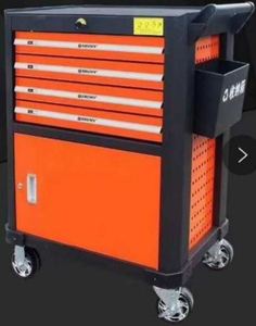 Công Cụ Ngăn Kéo Xe Với 3 Ngăn Kéo Lớp/4 Ngăn Kéo Lớp/7 Ngăn Kéo Lớp Màu Cam - Product Image 6