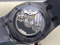Reloj mecánico de súper calidad de 41 mm, fábrica PPF, movimiento 4302, 15500 NTPT Carbon, reloj DiW con puntero amarillo.