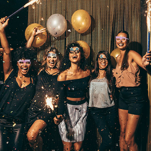 2026 Laser <span class=keywords><strong>bonne</strong></span> <span class=keywords><strong>année</strong></span> lunettes fantaisie papier fête lunettes célébration fête faveur pour le nouvel an fête décoration 6 pièces - Product Image 4