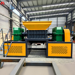 Équipement de recyclage industriel robuste, broyeur à double arbre pour tuyaux <span class=keywords><strong>en</strong></span> PVC de 3 à 5 tonnes/heure, à vendre - Product Image 4