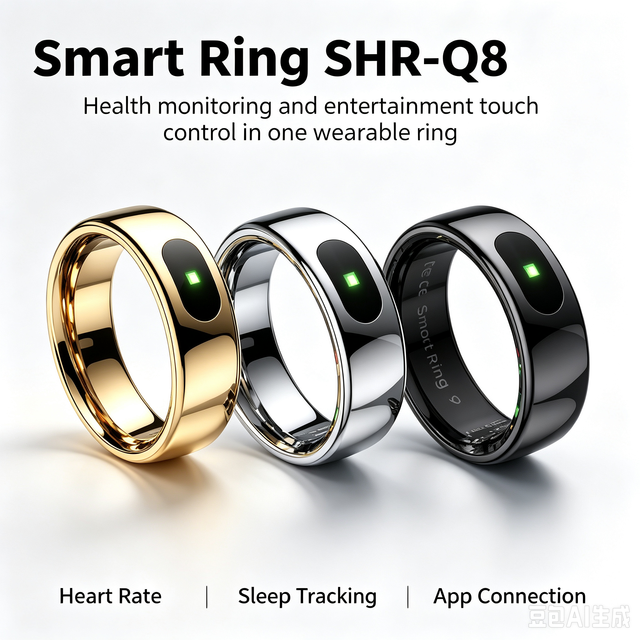 Smart Ring SHR Q8 Health Tracker Made in China