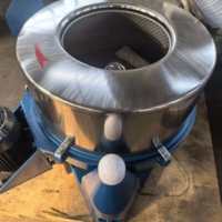 Déshydrateur centrifuge industriel haute vitesse pour aliments, textiles et vêtements, 130 kg