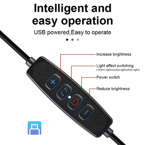 Lumière Vidéo LED Ambitful LEDP-280 2800-7000K, Éclairage Photo Dimmable pour Tournage, Diffusion en Direct et Studio, Panneau Lumineux USB - Product Image 4