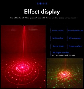 Đèn Sân Khấu Trung Quốc DJ Club Đèn Tia Laser Màu Xanh Lá Cây Màu Đỏ Chương Trình Ánh Sáng Laser Trong Nhà - Product Image 2