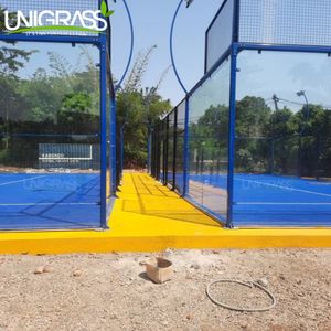 Pista de Pádel Profesional con Cristal Templado y Césped Artificial para Instalación en Clubes Deportivos y Hoteles - Product Image 2