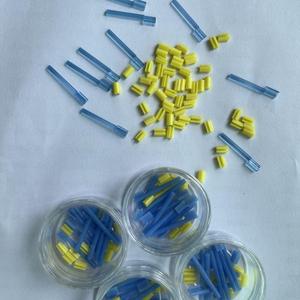 <span class=keywords><strong>Perno</strong></span> de Fijación de Plástico de Precisión para Técnico <span class=keywords><strong>Dental</strong></span>, Certificado CE ISO, 10 Pares/Caja, Balancín Lateral de Bola, Cierre a Presión Horizontal - Product Image 1