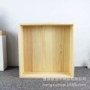 กล่องเก็บของตั้งโต๊ะไม้ทรงสี่เหลี่ยมสูง 5 ซม. สำหรับใส่ขนมผลไม้อบแห้งใช้ตกแต่งบ้าน - Product Image 4