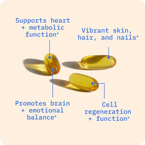 แคปซูลนิ่มกรดไขมันคุณภาพสูงสำหรับแบรนด์ส่วนตัว เพื่อเพิ่มความมีชีวิตชีวาของเซลล์และต้านการอักเสบ - Product Image 3