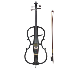 Violín Eléctrico Electroacústico de Alto Rendimiento Negro 4/4 - Product Image 2