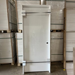 <span class=keywords><strong>Puertas</strong></span> <span class=keywords><strong>de</strong></span> Madera Moldeada MDF con Núcleo Hueco <span class=keywords><strong>de</strong></span> 30*80 Pulgadas, Estilo Moderno Americano, Precolgadas <span class=keywords><strong>para</strong></span> Decoración <span class=keywords><strong>de</strong></span> Hoteles - Product Image 1