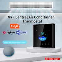 Contrôleur de climatiseur intelligent WiFi Toshiba AC 95-220V avec écran tactile LCD, panneau de commande VRF, contrôle de la température