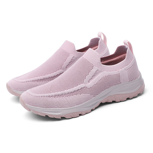 ODM OEM Customized Brand Women Summer Water <b>Washed</b> Fly Knit Shoes Men's Mesh Breathable Casual Shoes Men Shoes - Product Image 5