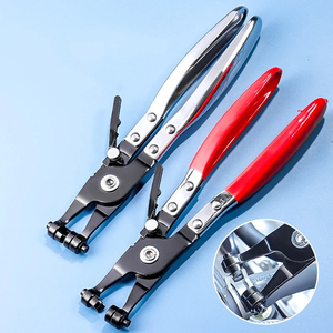 Tang penjepit selang dapat ditekuk, alat reparasi Motor klem bundel selang lurus klem selang otomatis panjang kabel Flex tipe kabel dapat ditekuk - Product Image 6