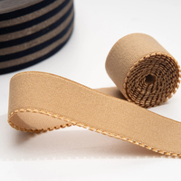 Bande élastique en nylon à bord ondulé de haute qualité pour soutien-gorge et sous-vêtements, vente en gros, élastique picot Wenmei Xia13, 50 yards/rouleau