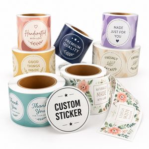 Free Design Professional Custom Label With Business Brand Logo for Promotional Event Gift <b>3D</b> <b>Sticker</b> Printing - Product Image 1