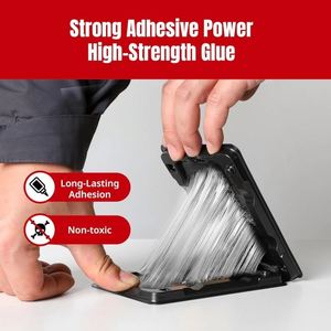Trampas Adhesivas Fáciles de Instalar para Ratones e Insectos <span class=keywords><strong>con</strong></span> Pegamento No Tóxico para Ratones Pequeños e Insectos. Trampas Adhesivas para Ratones de Interior - Product Image 3