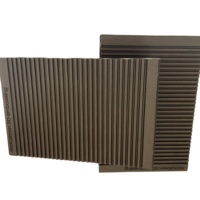 Tarima de Madera Plástica Compuesta (WPC) de Alta Calidad para Terraza y Balcón, con Revestimiento Impermeable y Relieve 3D