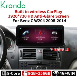 Unidad principal <span class=keywords><strong>Android</strong></span> de 10,25 pulgadas para mercedes-benz C W204 C180 C200 C220 2008-2014 navegación Multimedia para coche Radio GPS inalámbrico CarPlay - Product Image 3