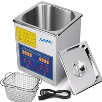 JUNMU 2L/3L/4.5L/6L/10L/15L/22L/30L Nettoyeur ultrasonique de dents à faible bruit automatique pour retenue de faux aligneur dentaire