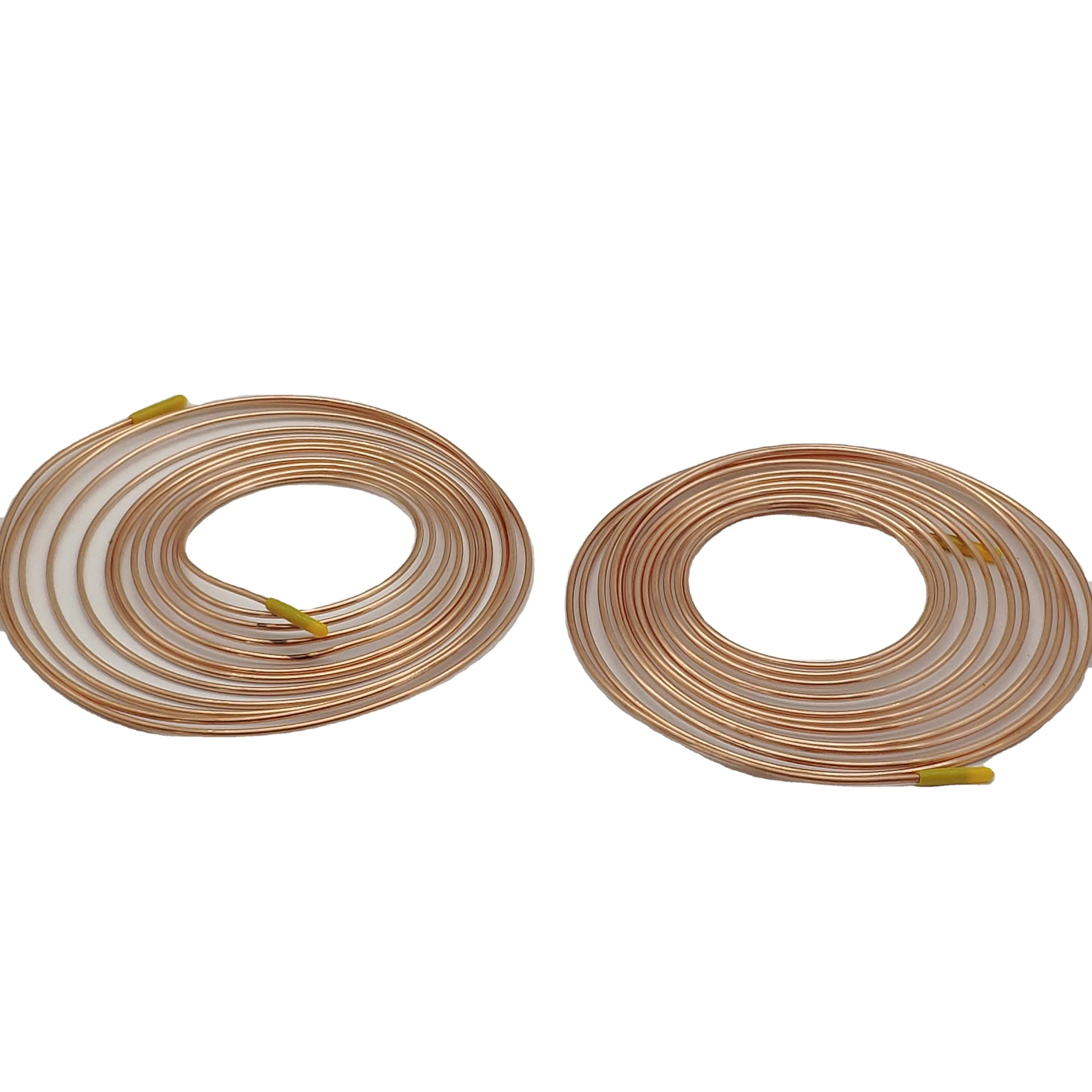 Copper Tube/Pipe Pancake Coil For HVAC Air Conditioner/Conditioning Split Unit price Refrigerant