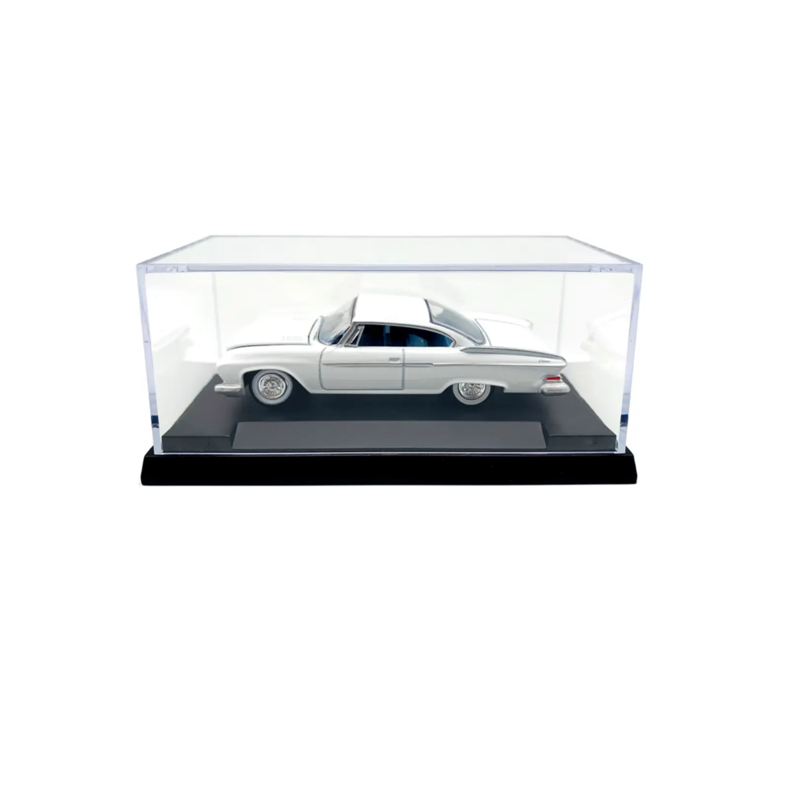 Estante de exhibición de acrílico transparente para coches de juguete, caja de exhibición de ruedas, armario de pared, a escala 1/64