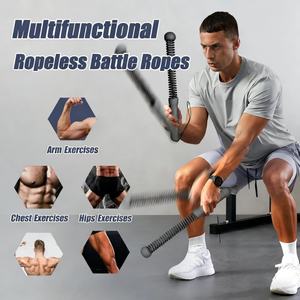 Cuerda de Batalla sin Cuerda, Portátil y Compacta, para Entrenamiento Cardiovascular, de Fuerza y Tonificación de Brazos - Product Image 5