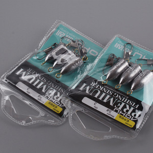 Plomada de pesca Aohu con forma de bala de 15g con anzuelo explosivo para pesca en el mar y surfcasting - Product Image 4