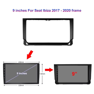 Radio de Coche Android 13 2 Din con Pantalla de 9'' y GPS para Seat Ibiza 2017~2020, Reproductor Multimedia con 4G WIFI, Carplay y Android Auto - Product Image 3