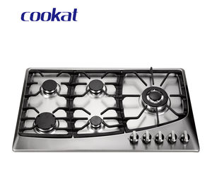 Ustensiles de cuisine Cuisinière à gaz 5 brûleurs plaque de cuisson à gaz encastrée avec dispositif de sécurité grossiste Vanne <span class=keywords><strong>Chant</strong></span> - Product Image 4