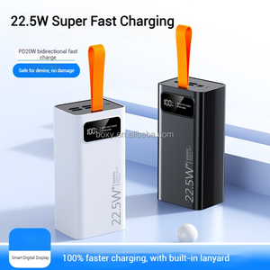 Banque d'alimentation chaude de grande capacité 40000mah affichage numérique 22.5w PD20W sortie USB-C Powerbank de charge Super rapide pour <span class=keywords><strong>iPhone</strong></span> - Product Image 4