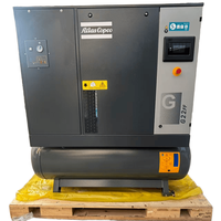 Compresseur d'air à vis Atlas Copco G22FF 15 bars, usage stationnaire, industriel, refroidi par air, lubrifié, 110 kW, nouveau système d'air, réservoir de réception