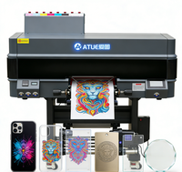 Impresora UV DTF A3 con Panel de Control Táctil Automático para Máquina de Impresión de Adhesivos con Cabezal I1600