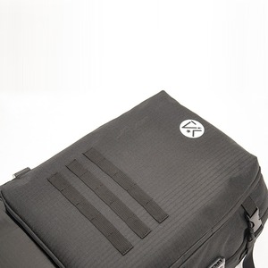 Sac à dos de randonnée, bretelles réglables, unisexe, gris, matière PU, minimaliste, multifonctionnel, léger - Product Image 3